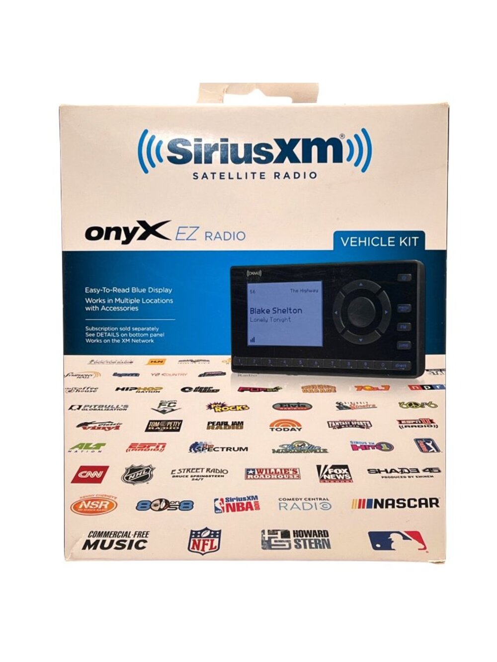 SiriusXM Onyx EZ Radio With Vehicle Kit Model XEZ1V1 Subscription Required